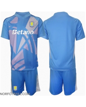 Billige Fotballdrakt Aston Villa Keeper Replika Tredjedraktsett Barn 2024-25 Kortermet (med bukser)